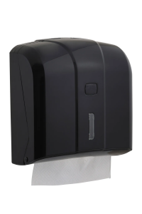 Papierhandtuchspender, schwarz